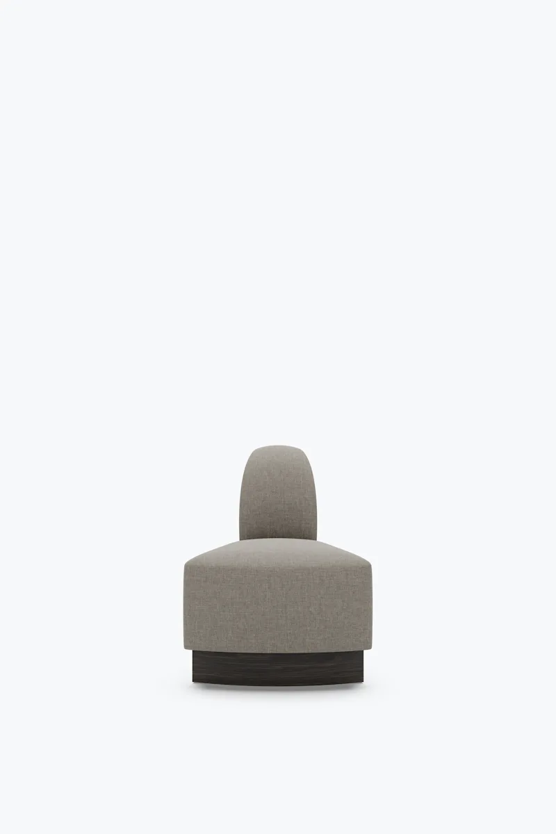Shore Dining Curved Corner Outward, Plinth, Module 30 de New Works – photo du produit 11 sur 11