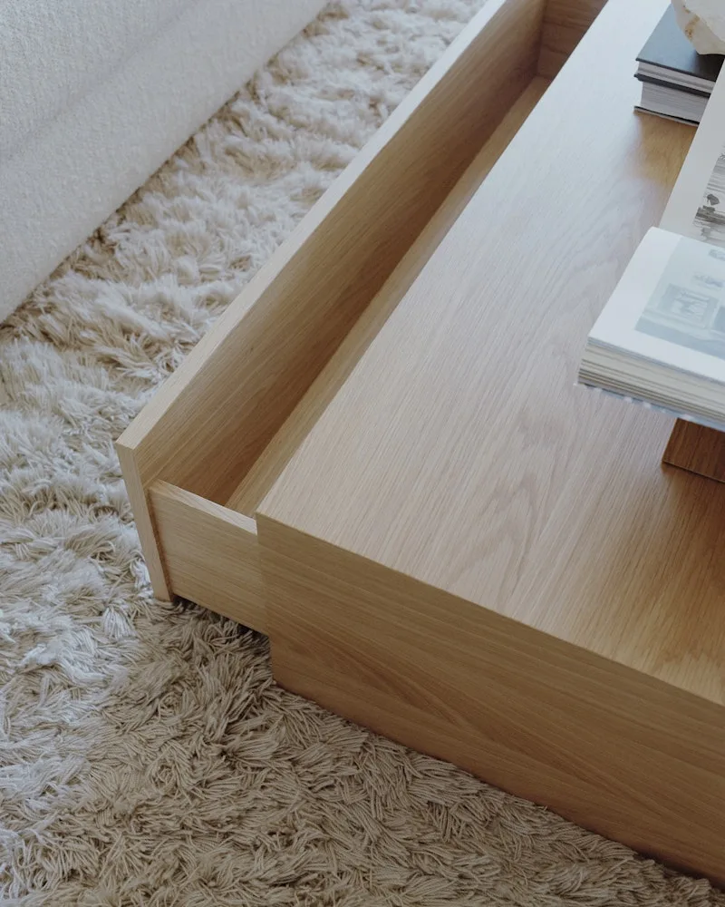 Mass Coffee Table High w. Drawer by New Works – interior photo 4 of 5