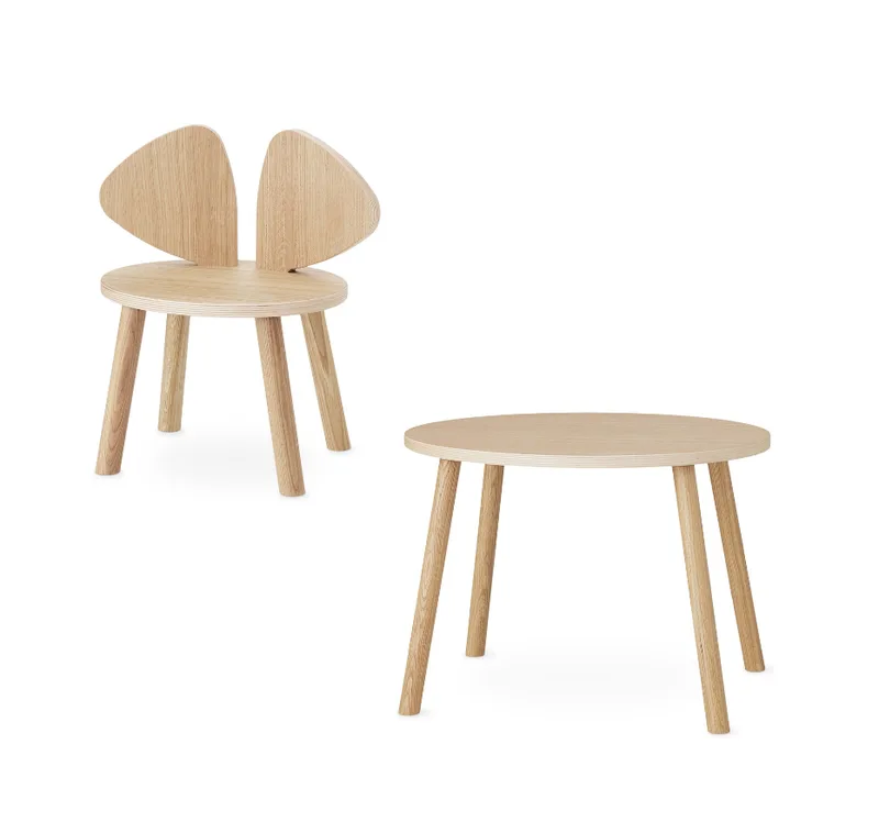 Mouse Table & Chair Duo, SAVE 25% van Nofred – productfoto
