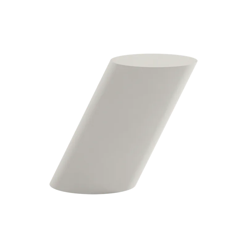 Tilt Side Table von NORR11 in Chalk – Produktfoto