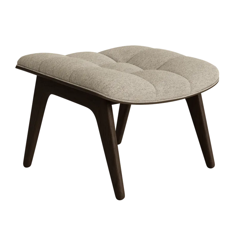 Mammoth Ottoman de NORR11 en Dark Smoked Oak, Barnum 003 – photo du produit 2 sur 2
