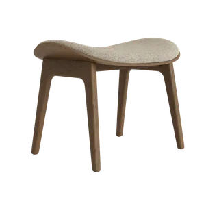 Elephant Ottoman by NORR11 in Light Smoked Oak, Front – Barnum 003 – product photo 2 of 2