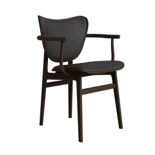 Elephant Armchair by NORR11 in Dark Smoked Oak, Dunes Anthracite 21003 – product photo 2 of 2