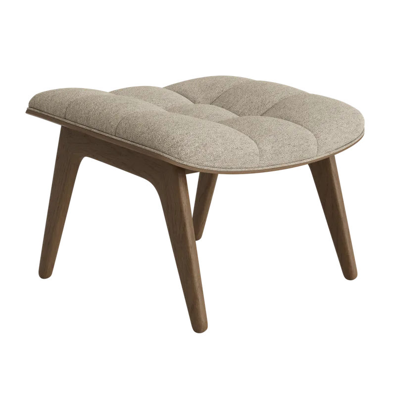 Mammoth Ottoman van NORR11 in Light Smoked Oak, Barnum 003 – productfoto 2 van 2