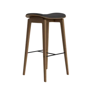 NY11 Counter & Bar w/o Backrest by NORR11 in Light Smoked Oak, Dunes Anthrazite 21003, H65 – product photo 2 of 2