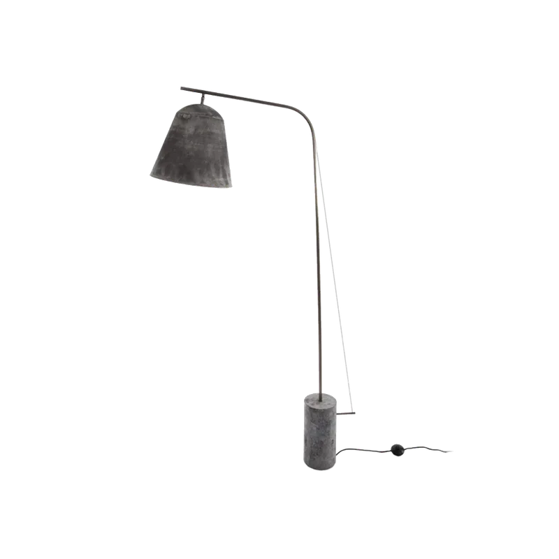 Line Floor Lamp | Two by NORR11 in Oxidized Aluminium – product photo