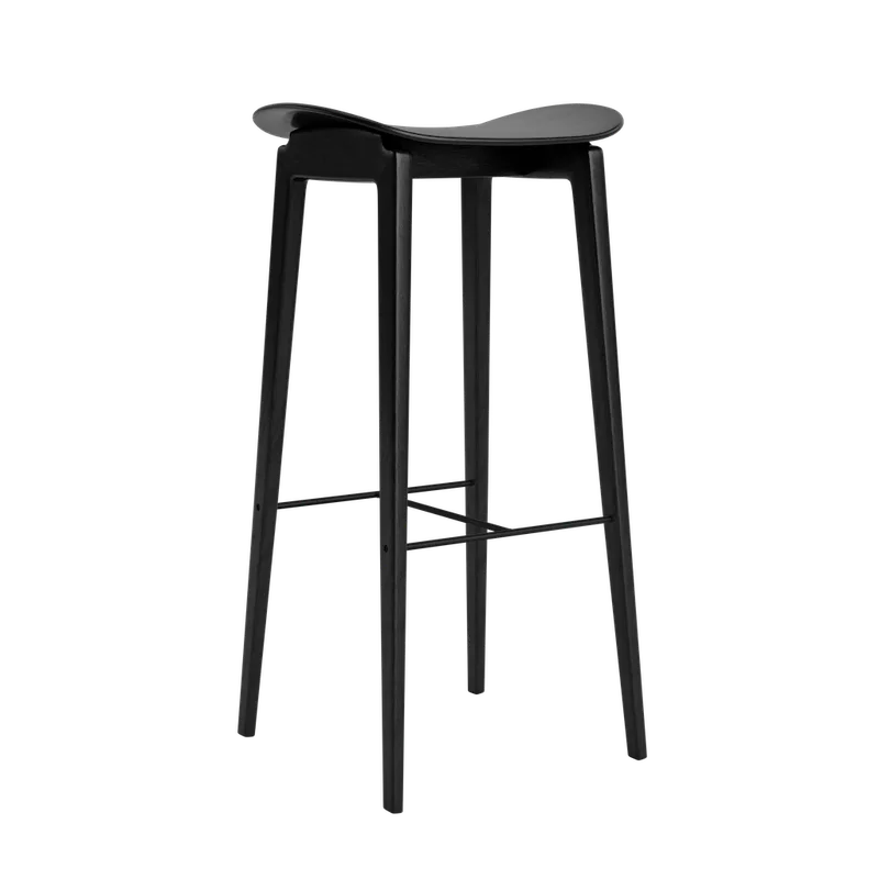 NY11 Counter & Bar w/o Backrest by NORR11 in Black Oak, None, H75 – product photo 2 of 2