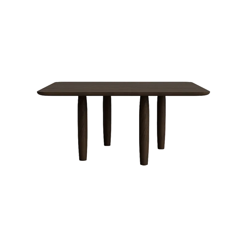 Oku Coffee Table van NORR11 in Dark Smoked Oak – productfoto