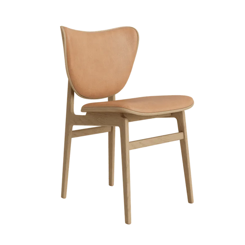 Elephant Chair de NORR11 en Natural Oak, Front – Dunes Camel 21004 – photo du produit 2 sur 2