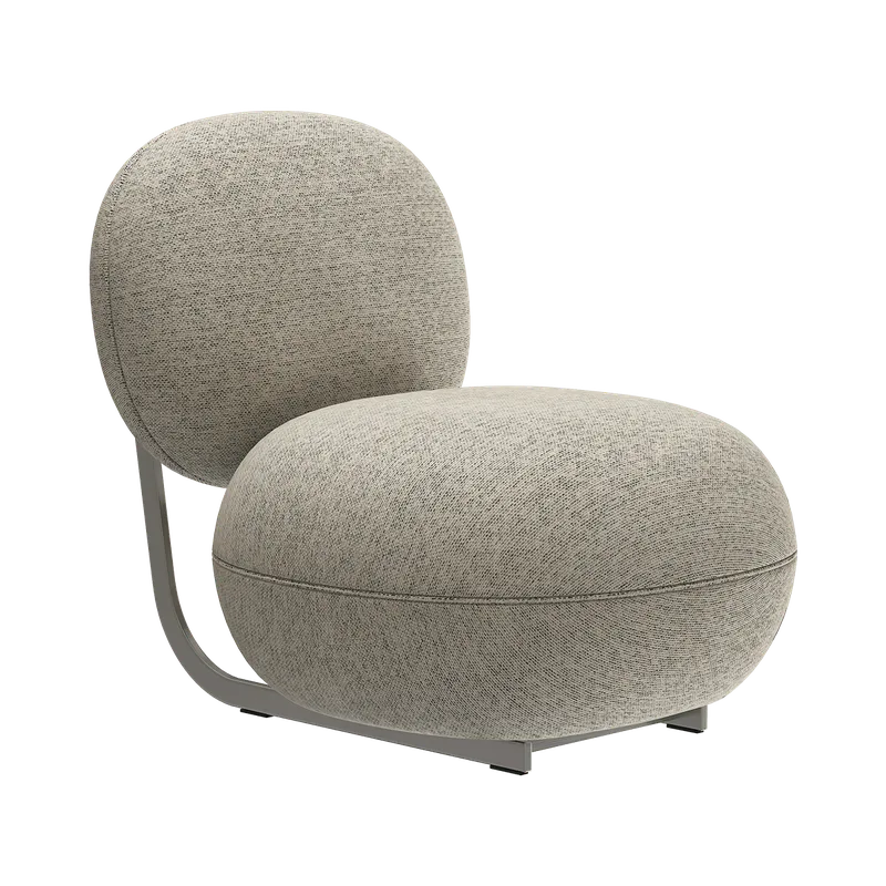 Cooper Lounge Chair | Steel von NORR11 in Barnum 024 – Produktfoto