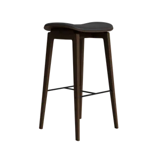 NY11 Counter & Bar w/o Backrest by NORR11 in Dark Smoked Oak, Dunes Anthrazite 21003, H65 – product photo 2 of 2