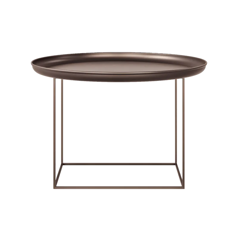 Duke Coffee Table | Medium van NORR11 in Bronze – productfoto