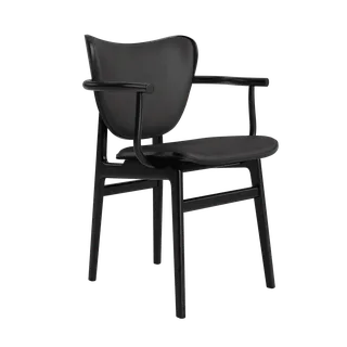 Elephant Armchair by NORR11 in Black Oak, Dunes Anthracite 21003 – product photo 2 of 2