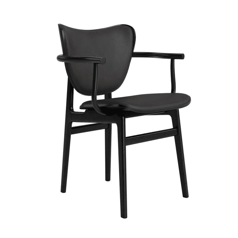 Elephant Armchair by NORR11 in Black Oak, Dunes Anthracite 21003 – product photo 2 of 2