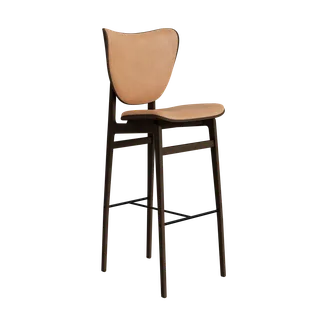 Elephant Counter & Bar by NORR11 in Dark Smoked Oak, 75 cm, Front – Dunes Camel 21004 – product photo 2 of 2
