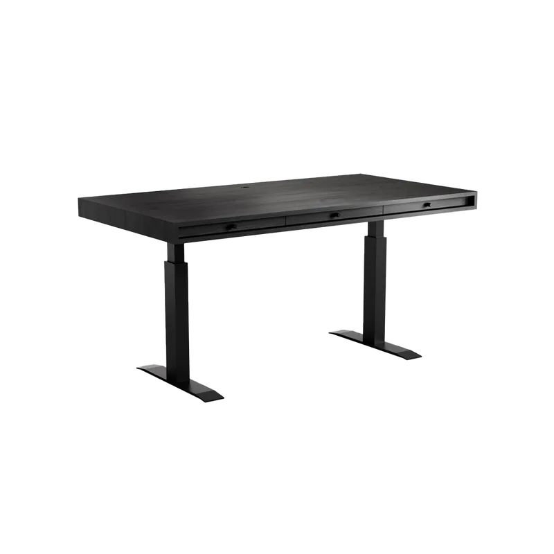 JFK Office Desk de NORR11 en Black Ash, Height Adjustable – photo du produit
