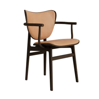 Elephant Armchair von NORR11 in Dark Smoked Oak, Dunes Camel 21004 – Produktfoto 2 von 2