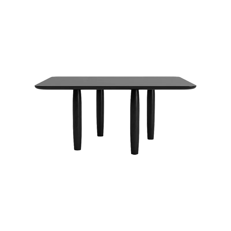 Oku Coffee Table van NORR11 in Black Oak – productfoto