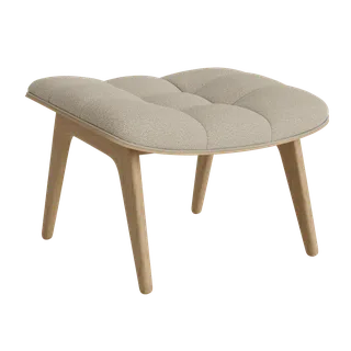 Mammoth Ottoman van NORR11 in Natural Oak, Barnum 003 – productfoto 2 van 2