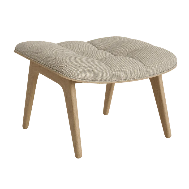 Mammoth Ottoman van NORR11 in Natural Oak, Barnum 003 – productfoto 2 van 2