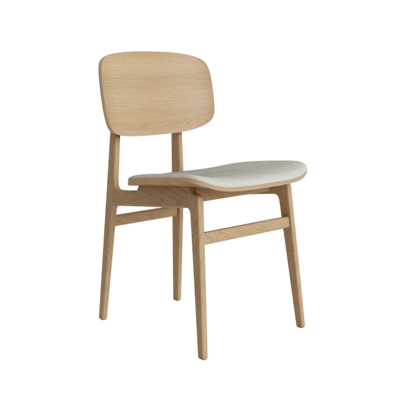 NY11 Chair by NORR11 in Black Oak, Seat – Barnum 003 – product photo