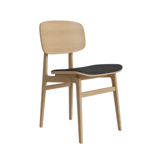 NY11 Chair von NORR11 in Natural Oak, Seat – Dunes Anthracite 21003 – Produktfoto 2 von 2