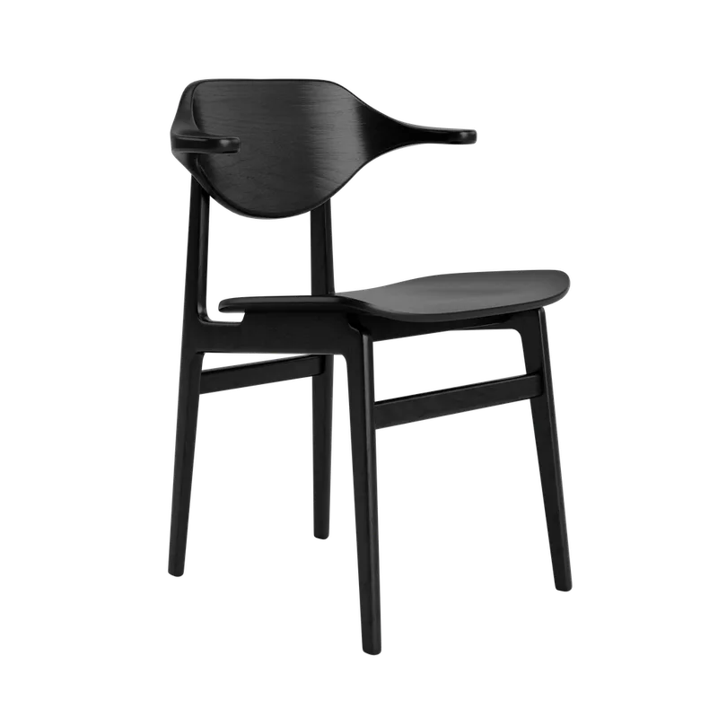 Bufala Chair de NORR11 en Black Oak, Aucun – photo du produit