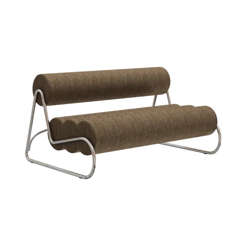 Fave Sofa de NORR11 en Chrome, Giada 09-1 – photo du produit