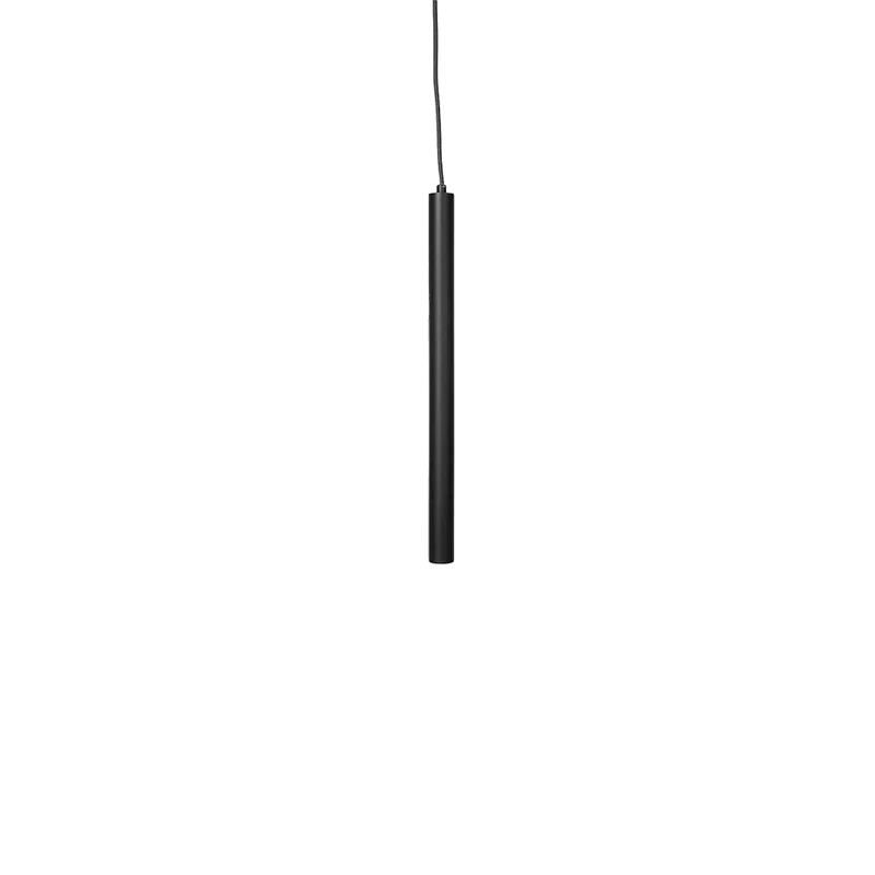 Pipe Pendant Lamp by NORR11 in Medium, Black – product photo
