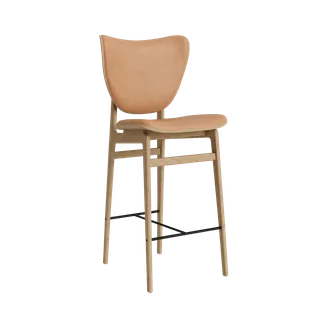 Elephant Counter & Bar by NORR11 in Natural Oak, 65 cm, Front – Dunes Camel 21004 – product photo 2 of 2