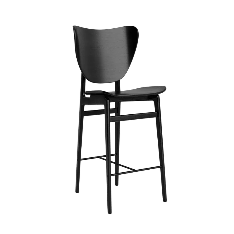 Elephant Counter & Bar by NORR11 in Black Oak, 65 cm, No Upholstery – product photo 2 of 2
