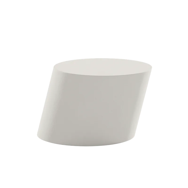Tilt Coffee Table van NORR11 in Chalk – productfoto