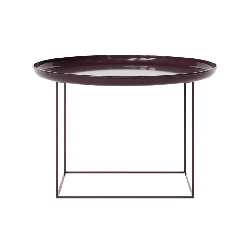 Duke Coffee Table | Medium van NORR11 in Maroon – productfoto