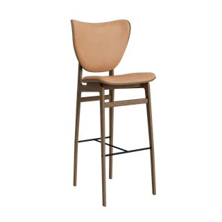 Elephant Counter & Bar by NORR11 in Light Smoked Oak, 75 cm, Front – Dunes Camel 21004 – product photo 2 of 2