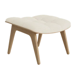 Mammoth Ottoman von NORR11 in Natural Oak, Barnum 024 – Produktfoto 2 von 2