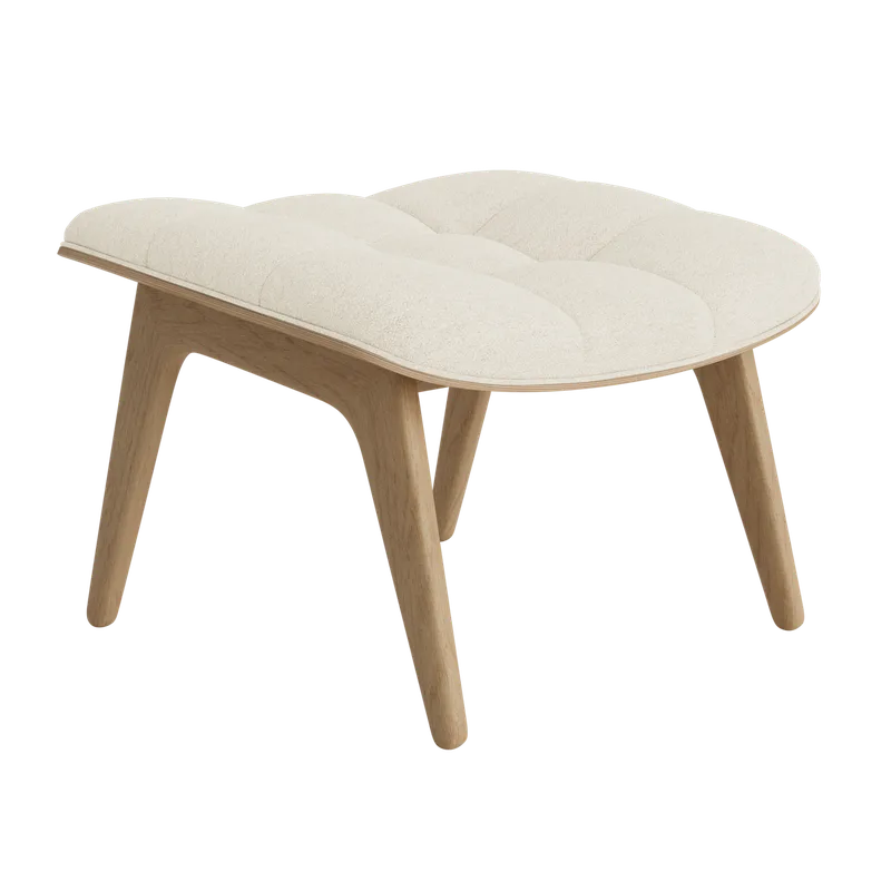 Mammoth Ottoman von NORR11 in Natural Oak, Barnum 024 – Produktfoto 2 von 2