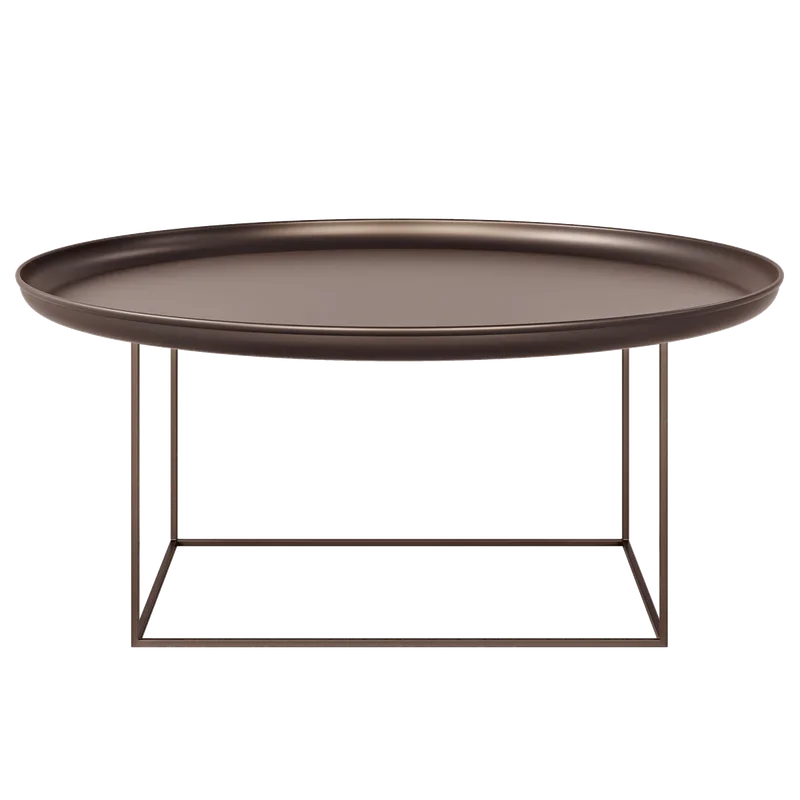 Duke Coffee Table | Large by NORR11 in Bronze – product photo