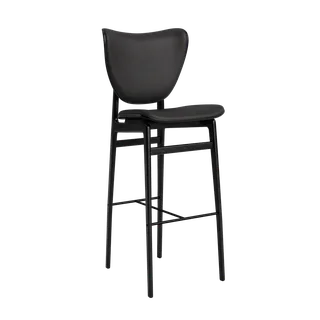 Elephant Counter & Bar by NORR11 in Black Oak, 75 cm, Front – Dunes Anthracite 21003 – product photo 2 of 2