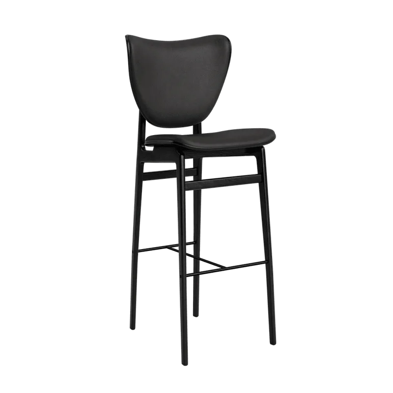 Elephant Counter & Bar by NORR11 in Black Oak, 75 cm, Front – Dunes Anthracite 21003 – product photo 2 of 2