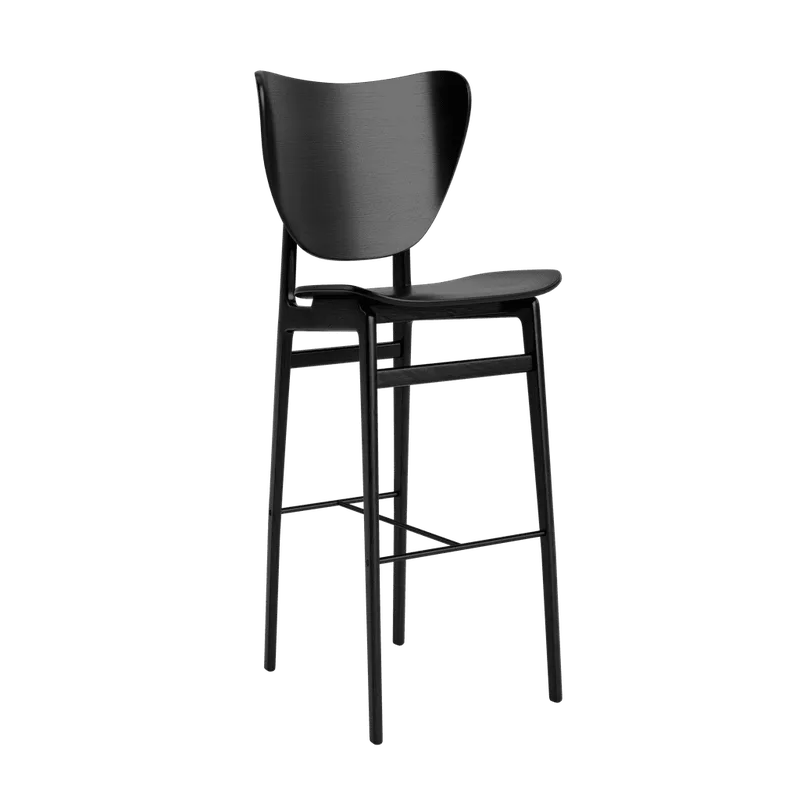 Elephant Counter & Bar van NORR11 in Black Oak, 75 cm, No Upholstery – productfoto 2 van 2