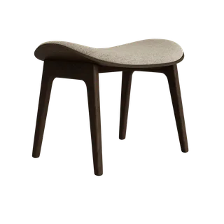 Elephant Ottoman by NORR11 in Dark Smoked Oak, Front – Barnum 003 – product photo 2 of 2
