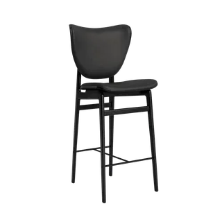 Elephant Counter & Bar by NORR11 in Black Oak, 65 cm, Front – Dunes Anthracite 21003 – product photo 2 of 2