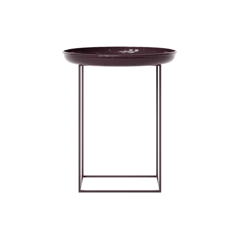 Duke Coffee Table | Small by NORR11 in Maroon – product photo