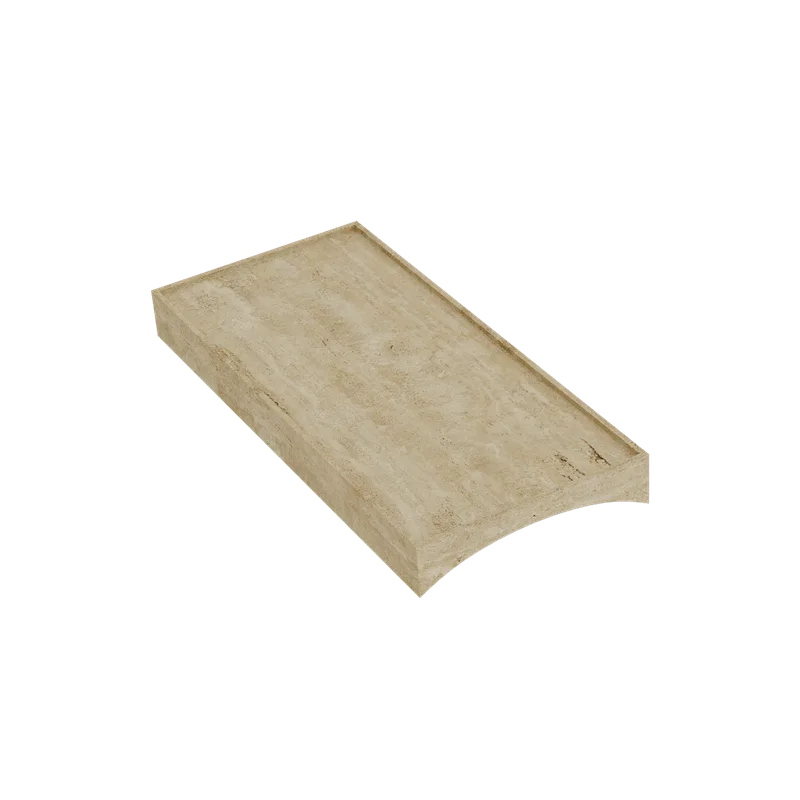Studio Tray Single de NORR11 en Travertine – photo du produit