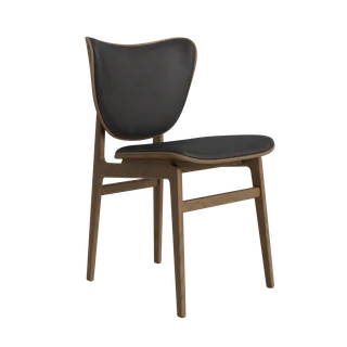 Elephant Chair van NORR11 in Light Smoked Oak, Front – Dunes Anthracite 21003 – productfoto 2 van 2