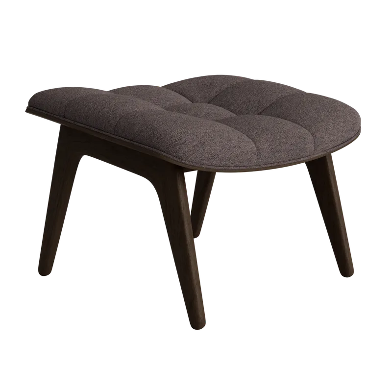 Mammoth Ottoman de NORR11 en Dark Smoked Oak, Barnum 011 – photo du produit 2 sur 2