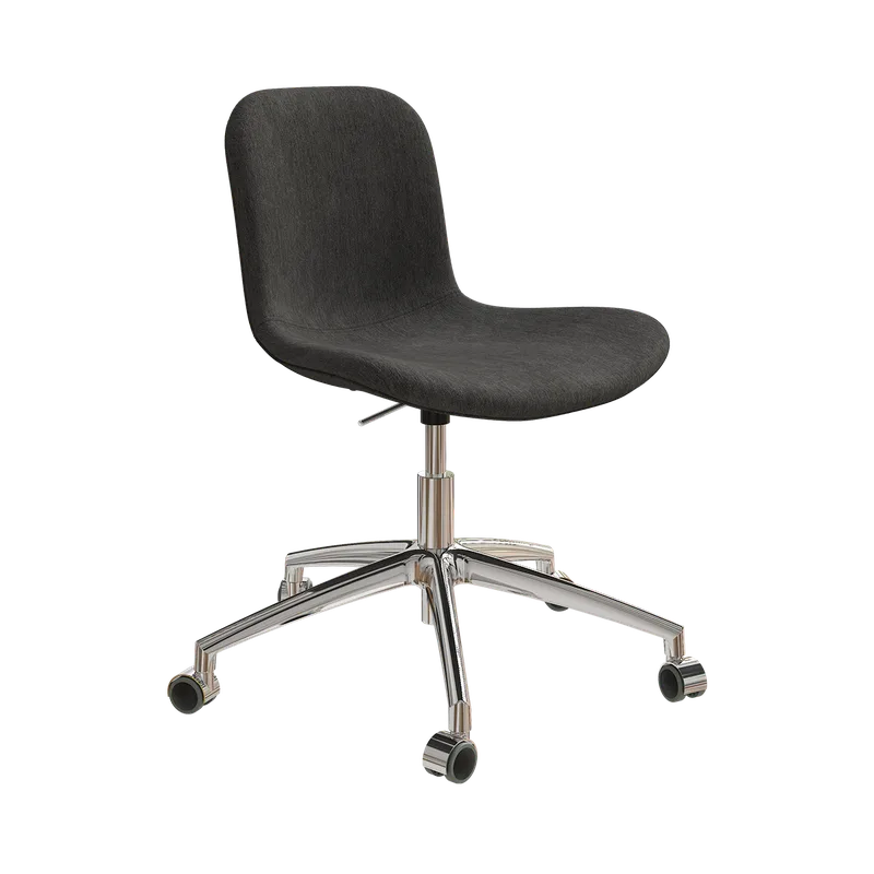 Langue Chair | Work - 5 star w/ castors van NORR11 in Soft, Athéna 23 Ecorce – productfoto