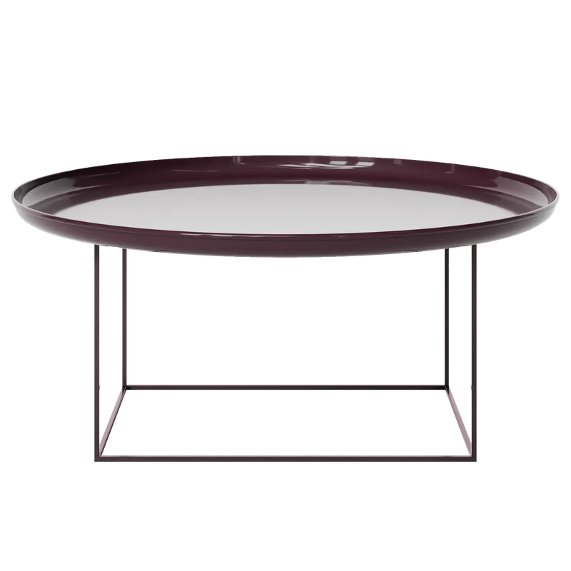 Duke Coffee Table | Large van NORR11 in Maroon – productfoto