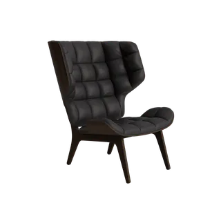 Mammoth Chair by NORR11 in Dark Smoked Oak, Dunes Anthracite 21003 – product photo 2 of 2