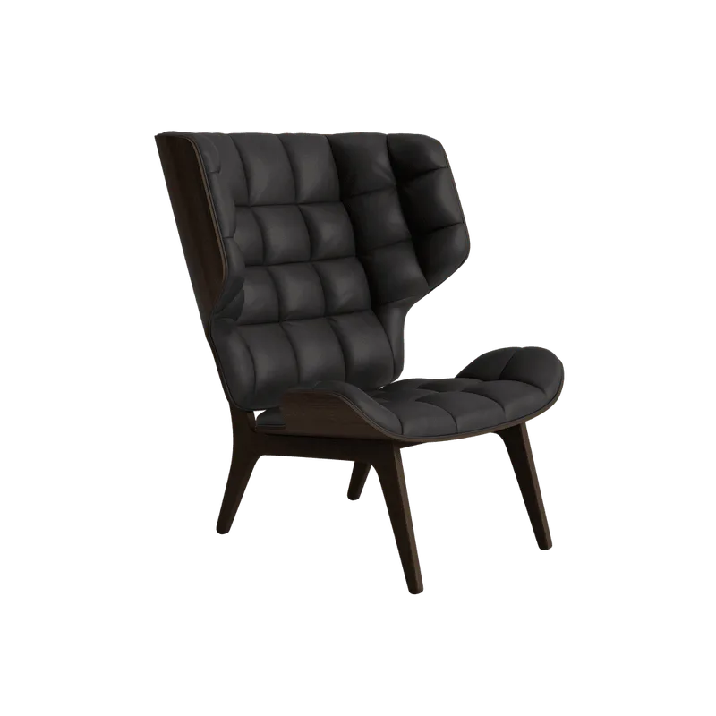 Mammoth Chair by NORR11 in Dark Smoked Oak, Dunes Anthracite 21003 – product photo 2 of 2